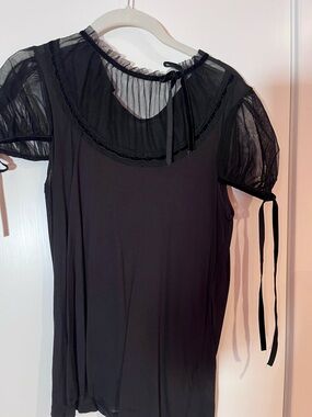 RED Valentino Black T shirt